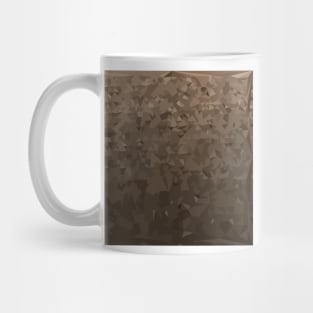 Antique Brass Camo Abstract Low Polygon Background Mug